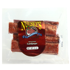 Nueske’s Applewood Smoked Landjaeger Sausages